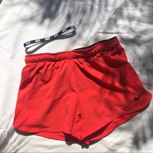 Nike Dri-Fit Lined Shorts + Headband 😊